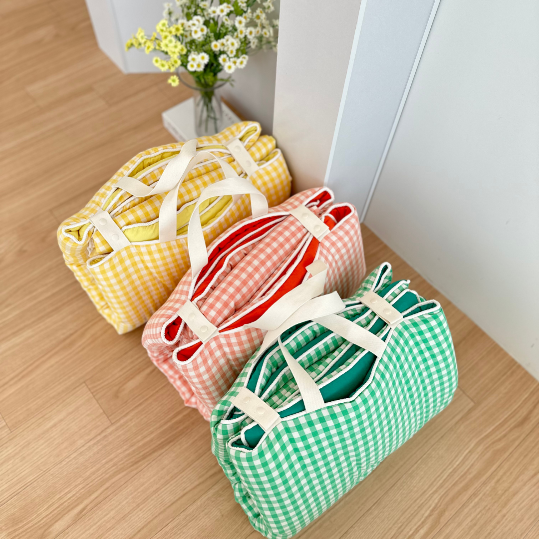 Checkered Portable Blanket