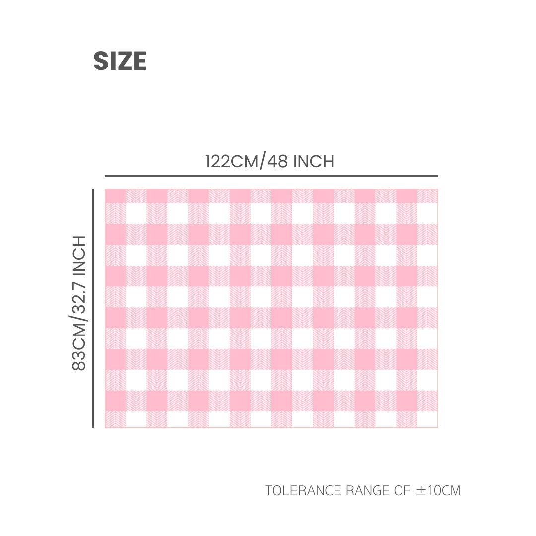 Checkered Portable Blanket