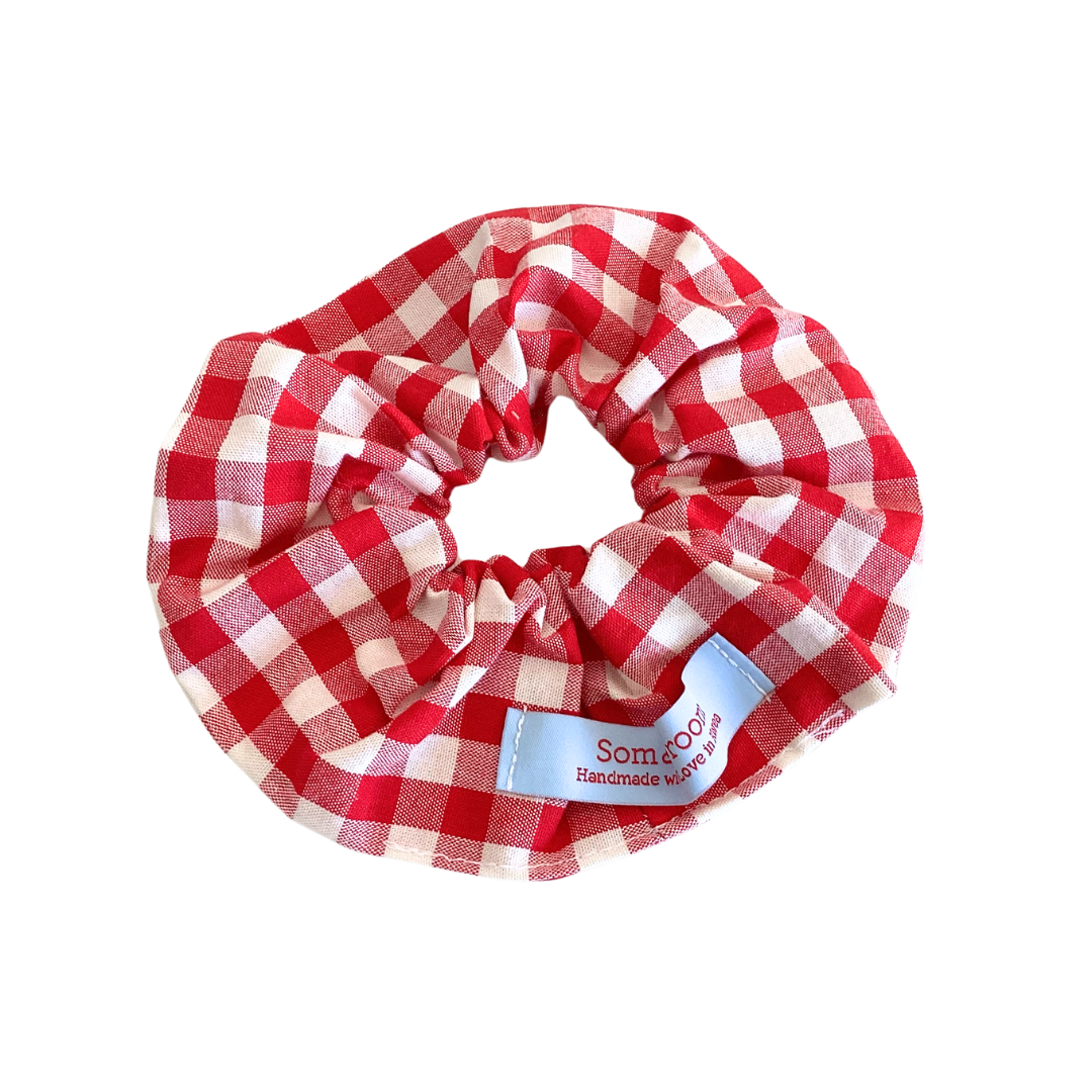 Chequered Scrunchies