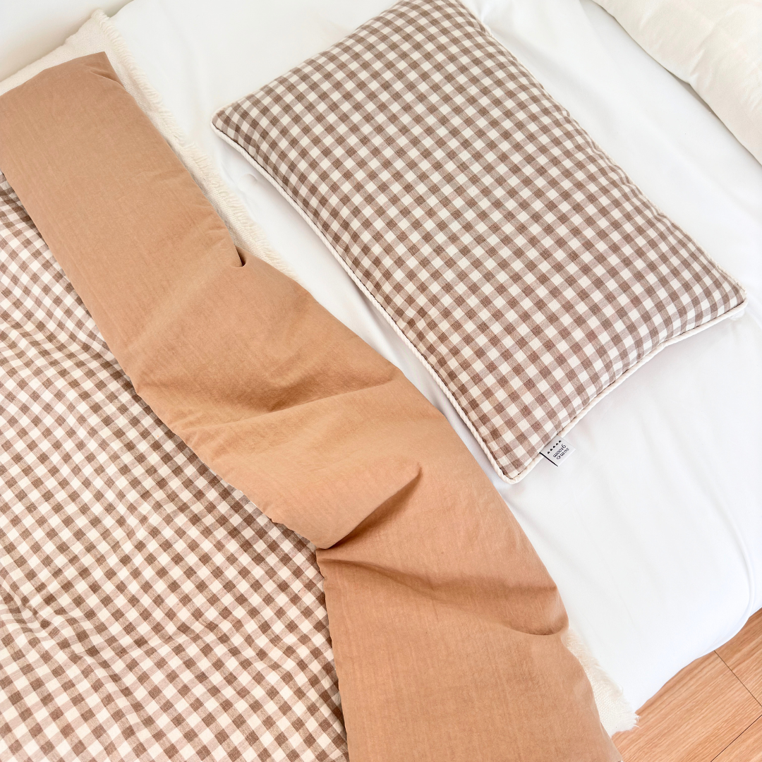 Checkered Pillow Cover