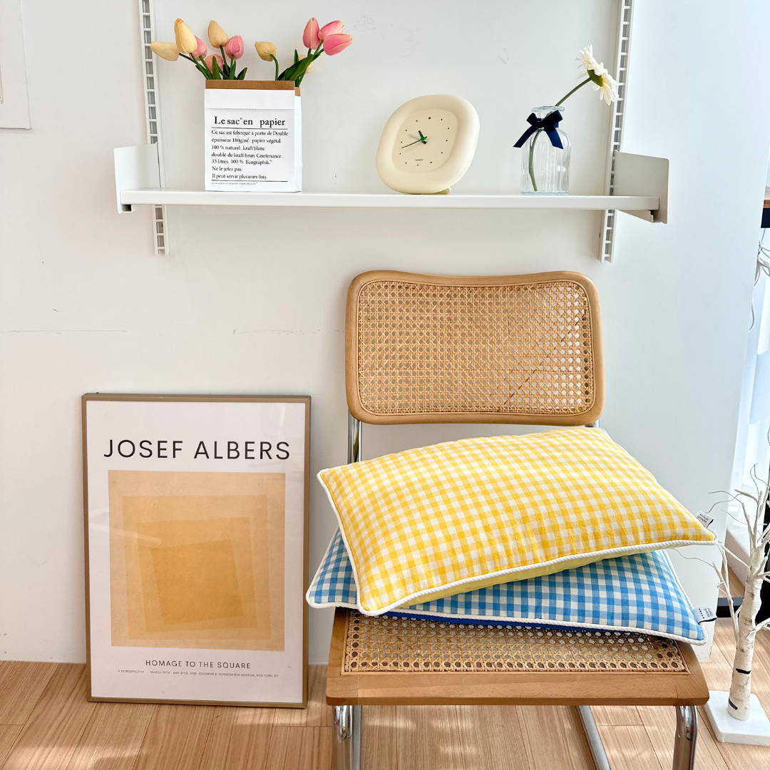 Checkered Pillow Cover