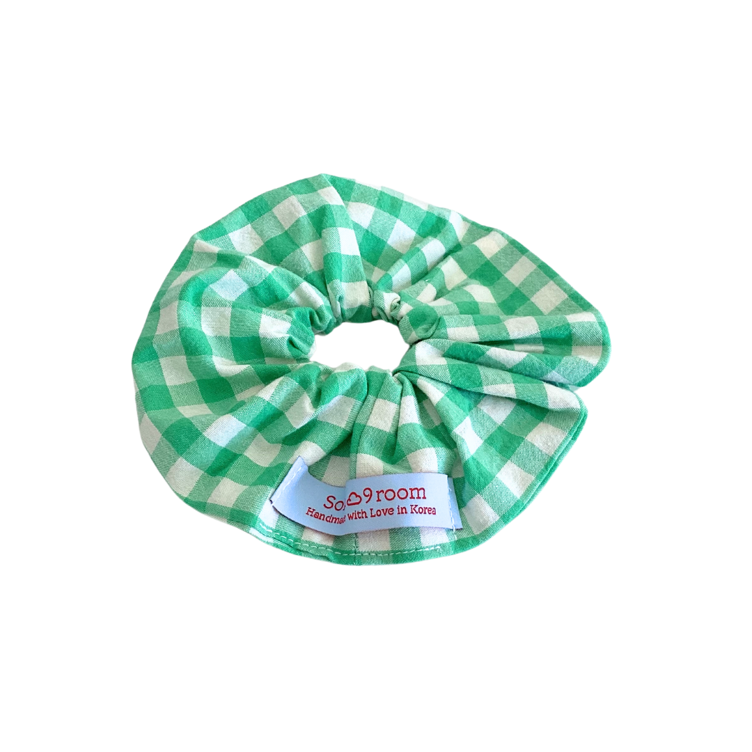 Chequered Scrunchies