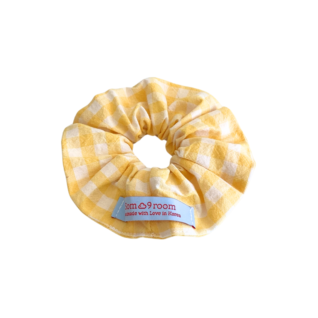 Chequered Scrunchies