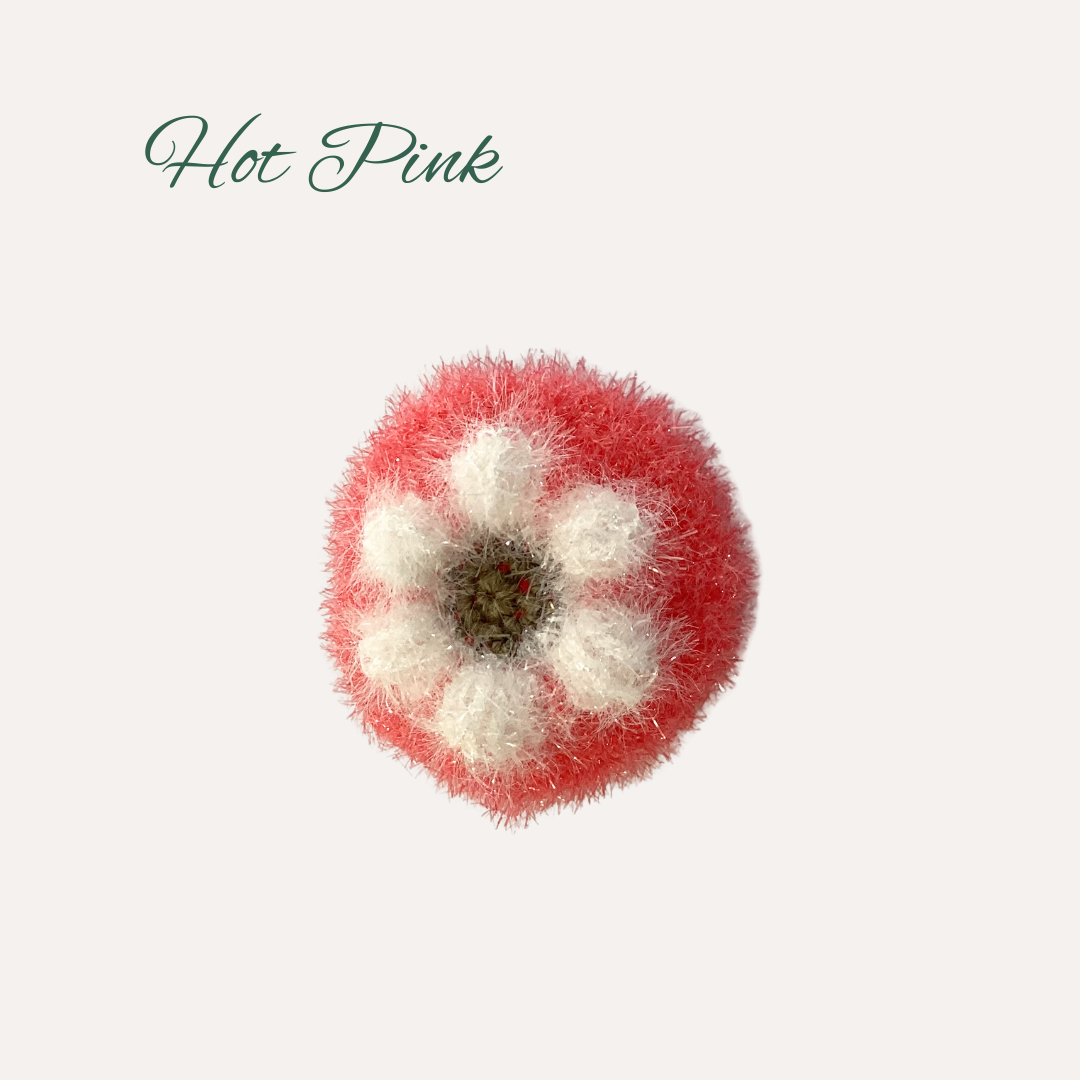 Flower Dish Cloth
