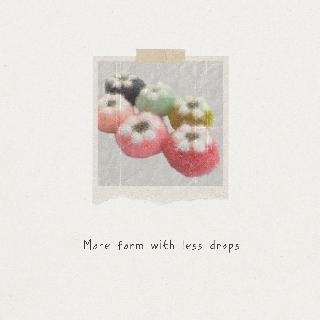 Flower Dish Cloth