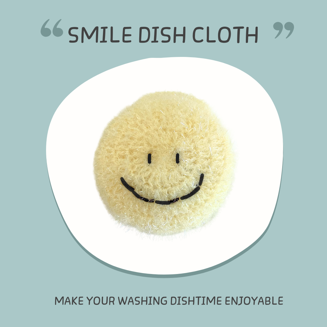 Smile Dish Cloth