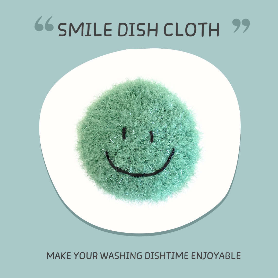 Smile Dish Cloth