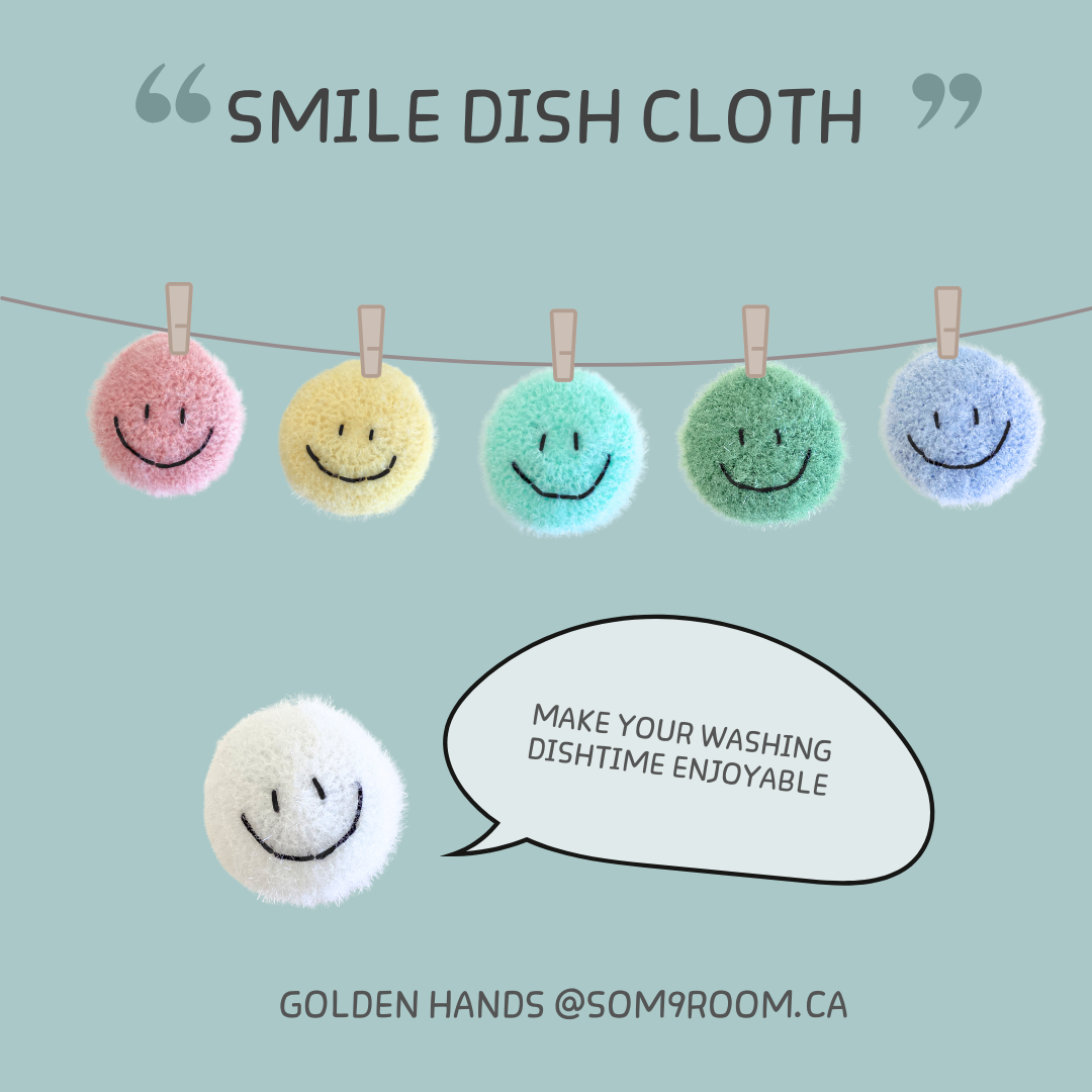 Smile Dish Cloth