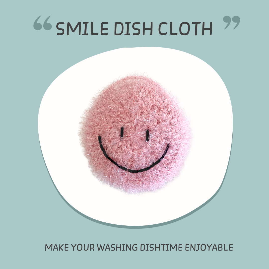 Smile Dish Cloth