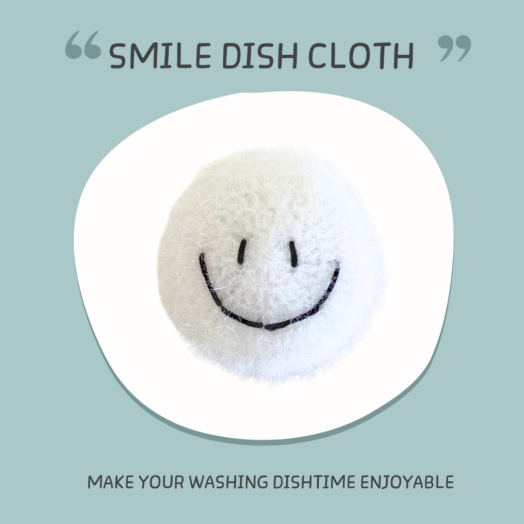 Smile Dish Cloth