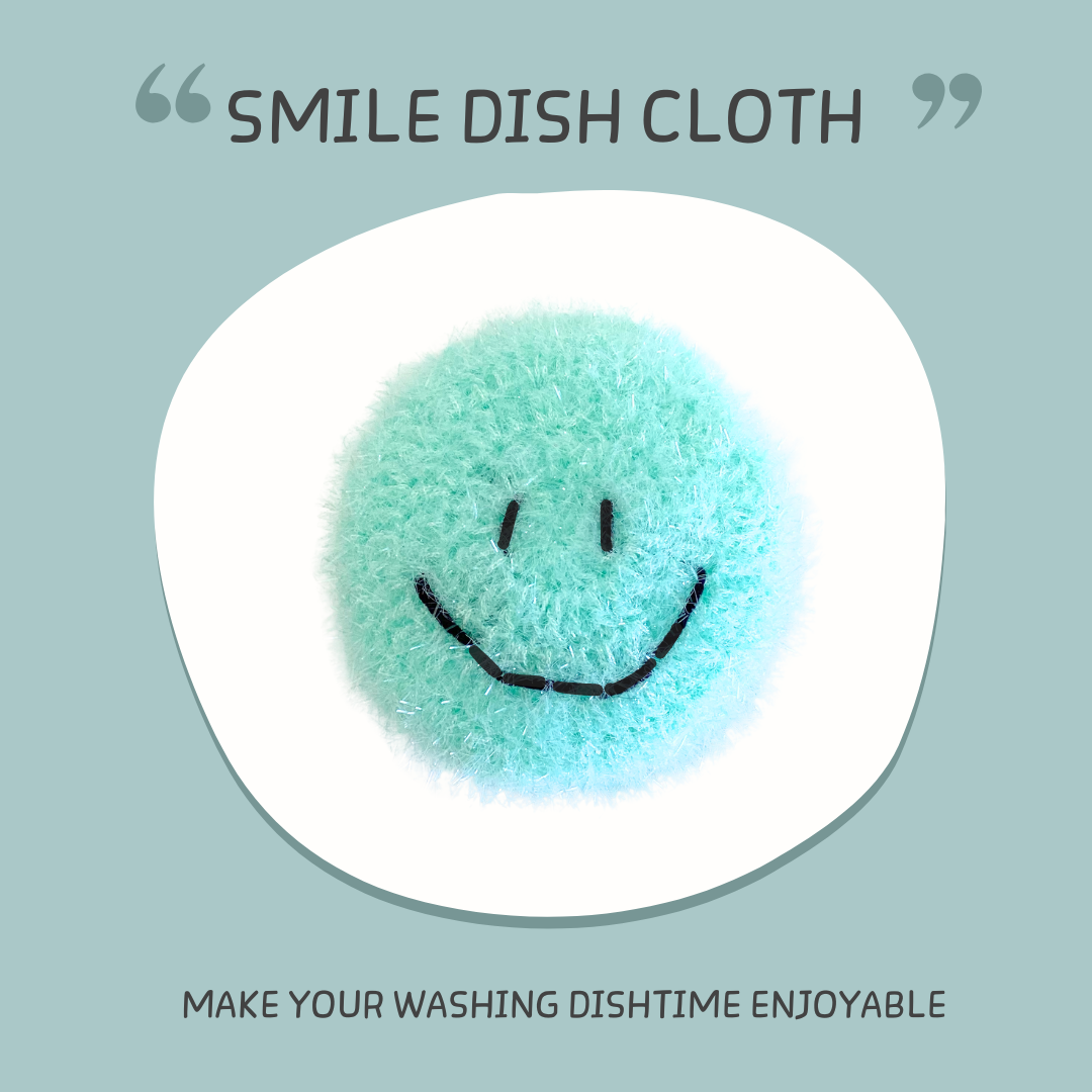 Smile Dish Cloth